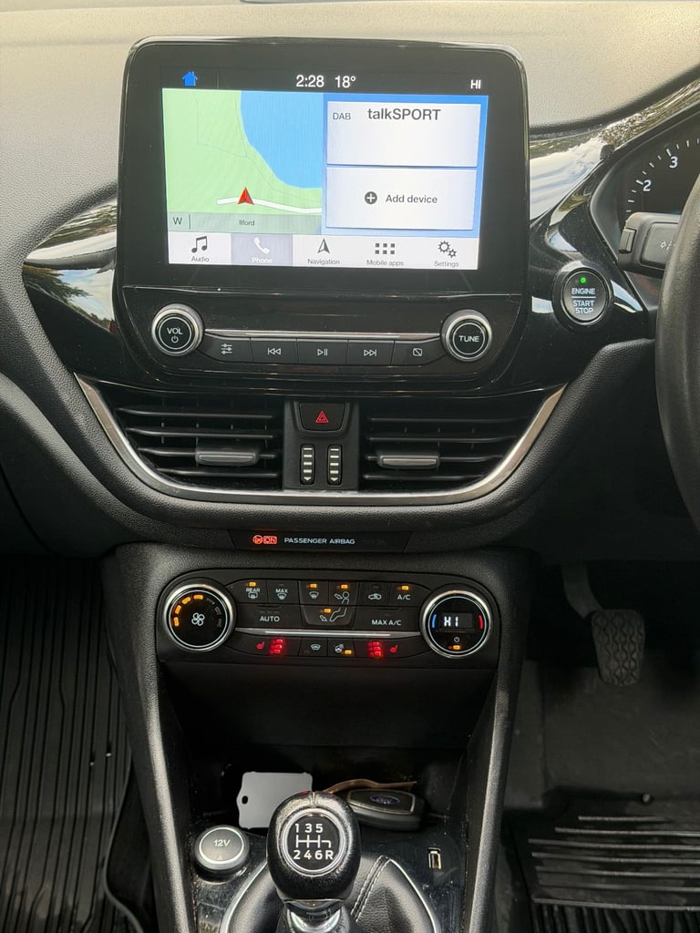 2018 FORD FIESTA TITANIUM 1.0 ECOBOOST 5 DOOR  CARPLAY HEATED SEATS/S WHEEL CAMERA SALVAGE CAT N