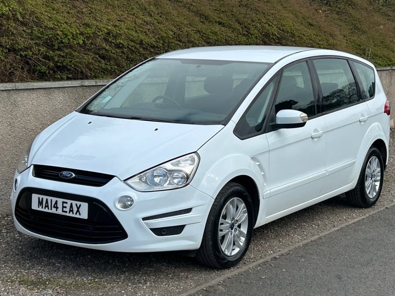 2014 Ford S-Max 1.6 TDCi Zetec 5dr (1 year warranty and breakdown cover) MPV Diesel Manual