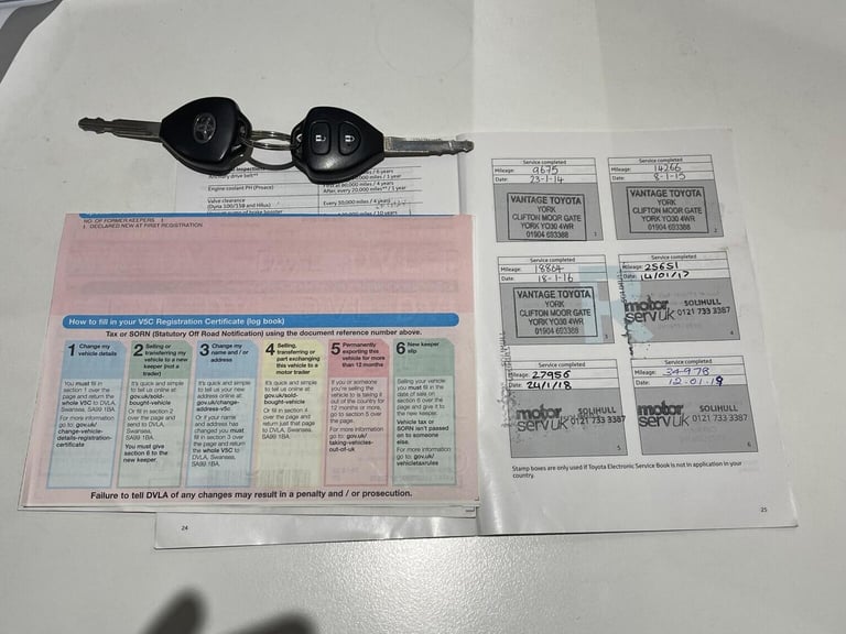 TOYOTA YARIS 1.0 VVT-i TR Euro 5 3dr 2013