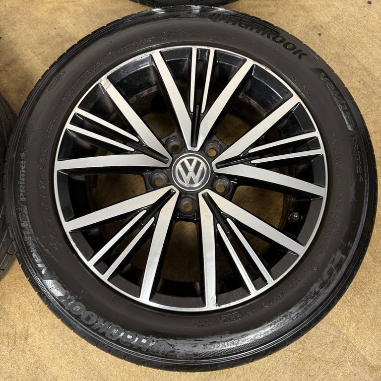 16'' GENUINE VW GOLF MK7 LINAS MK8 MK6 ALLOY WHEELS TYRES ALLOYS CADDY