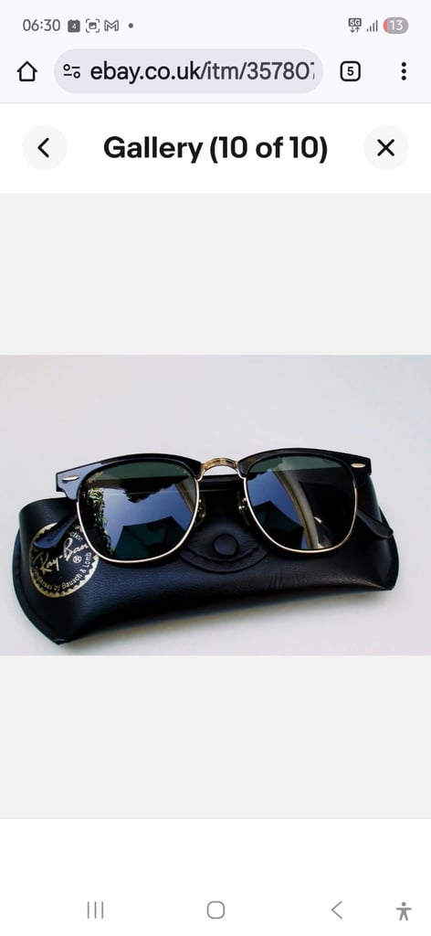 AUTHENTIC RAYBAN'S *UNISEX*