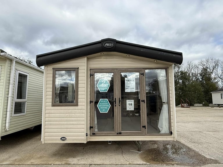 image for 2 Bed Static Caravan - DG, CH, French Doors, Ensuite - Offsite Sale for Own Land
