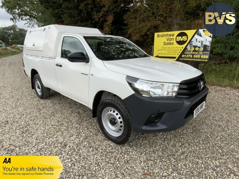 2018 Toyota Hilux 2.4 D-4D Active Pickup 2dr Diesel Manual 4WD Euro 6 (3.5t) (150 ps) PICKUP Dies...