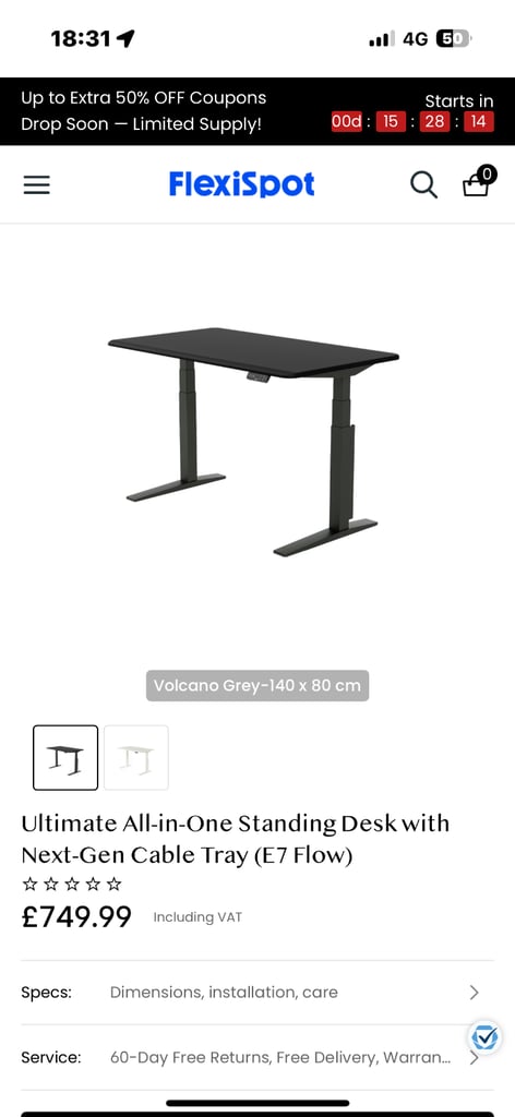 lot of new furniture won at auction