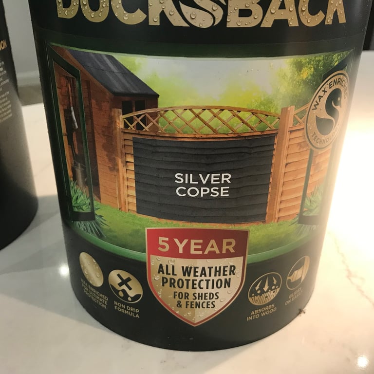 image for Cuprinol Ducksback 5 litres, new, unopened… only £10