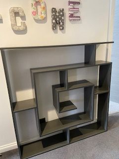 Labirent Bookcase | Modern Maze-Design Freestanding Shelf Unit