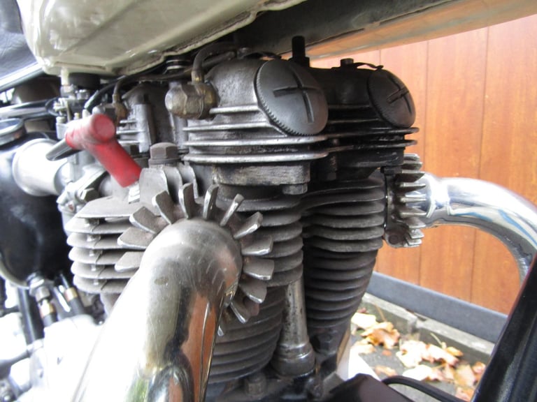 TRIUMPH TIGER T110 BONNEVILLE LOOKALIKE 1957  PRE UNIT . 8319 MILES .