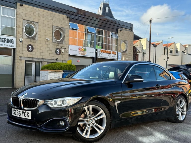 2015 BMW 4 Series 2.0 420i Sport Euro 6 (s/s) 2dr CONVERTIBLE Petrol Manual