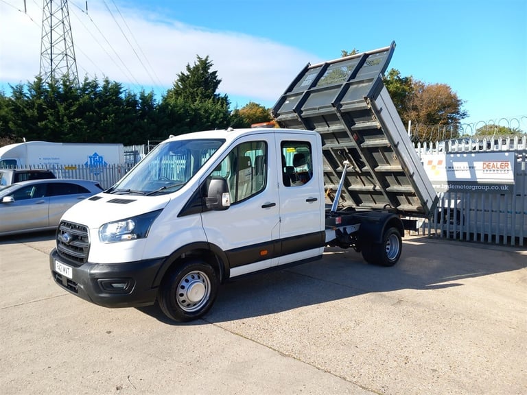 image for 2021 Ford Transit 350 NO VAT CREW CAB TIPPER 7 SEATS Tipper Diesel Manual