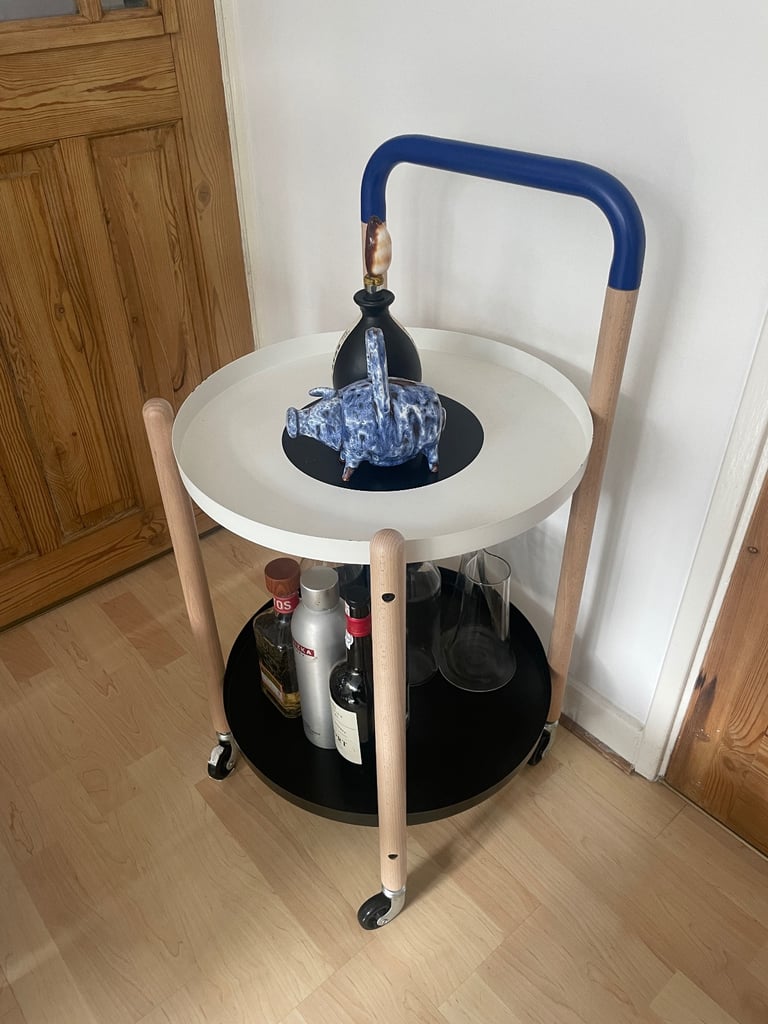 Colette x Ikea bar trolley 