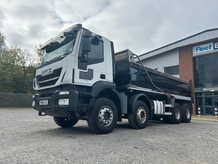 IVECO STRALIS X-WAY 8X4 STEEL TIPPER 2018 – RK68 LXX
