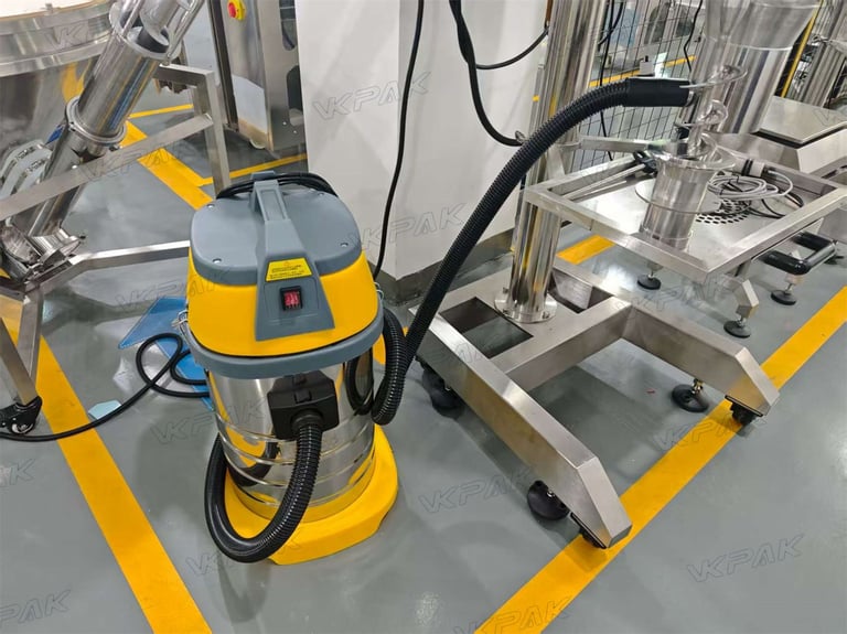 Semi-Automatic Powder Filling Machine For Coffee Powder, Protein Powder