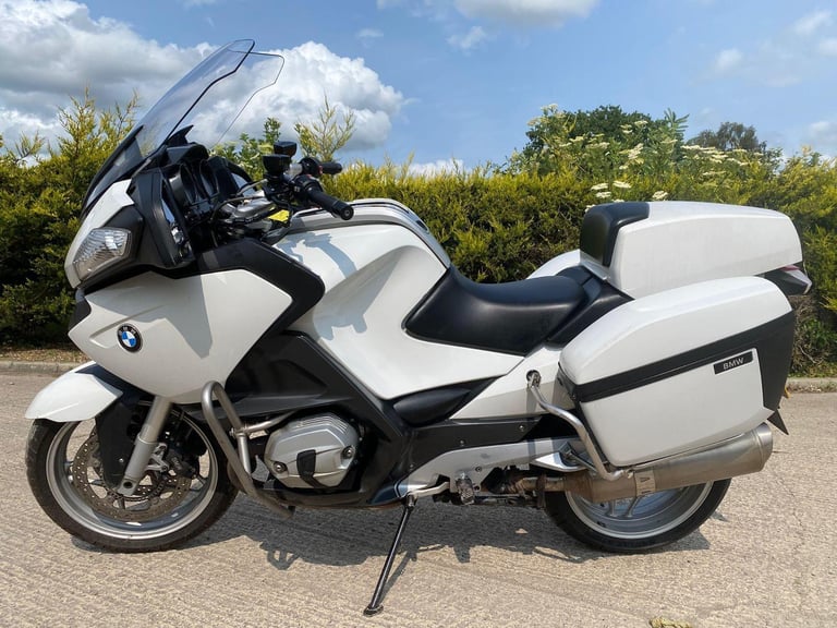 2012 62 BMW R1200RT MU EX POLICE WHITE FSH R 1200 RT VERY CLEAN INC VAT