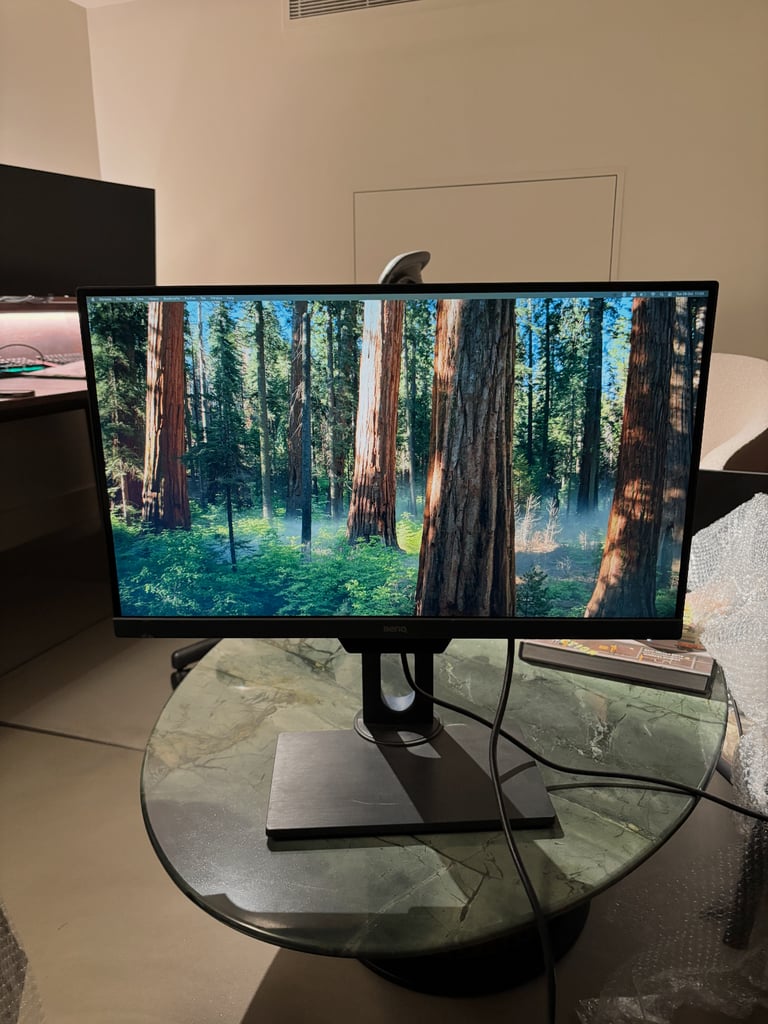 image for BenQ PD2700Q Designer Monitor 27 inch, 2K WQHD 1440P, sRGB/Rec.709