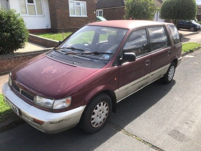 Mitsubishi Chariot, 1991, automatic, petrol, 7 seater.