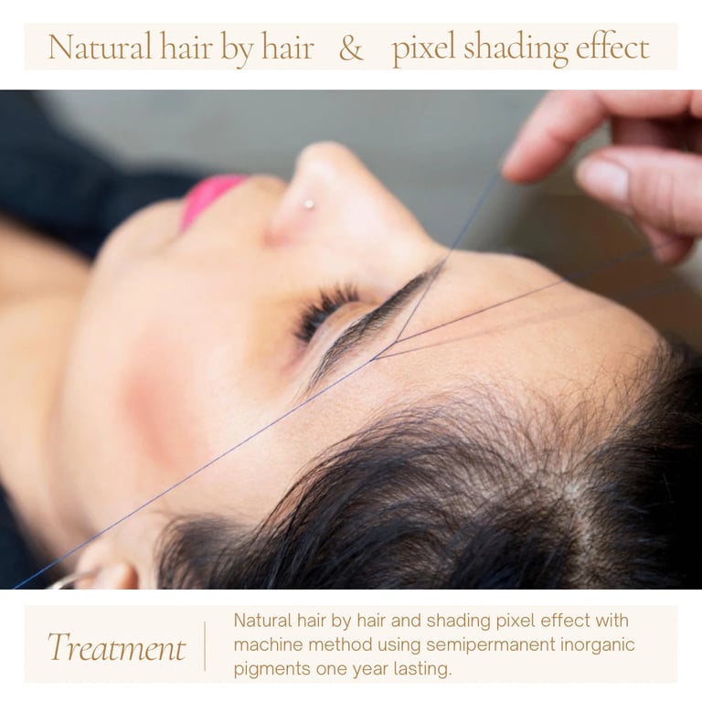 image for Realistic Semipermanent Eyebrows Makeup  