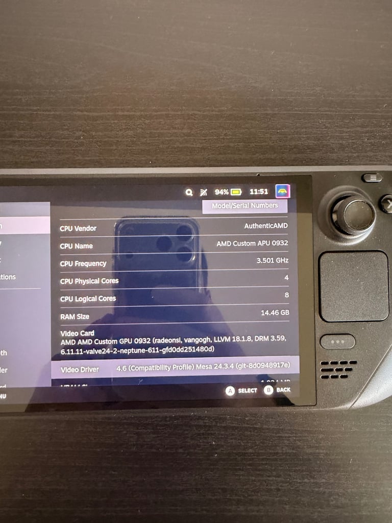 Steamdeck OLED 512GB