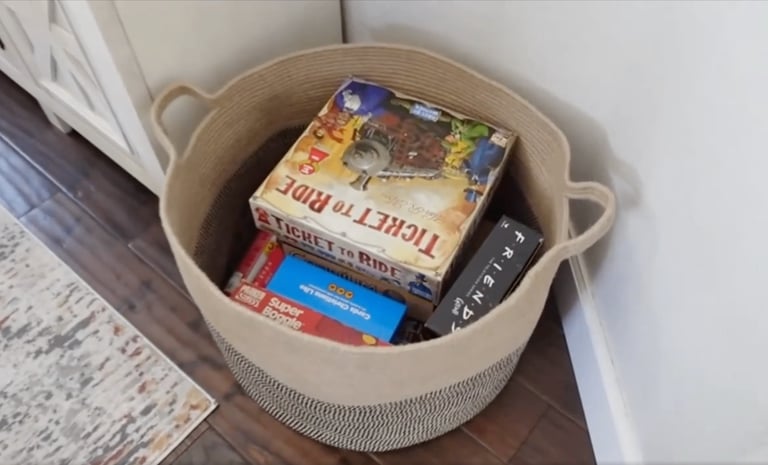 image for XL Cotton Rope Basket