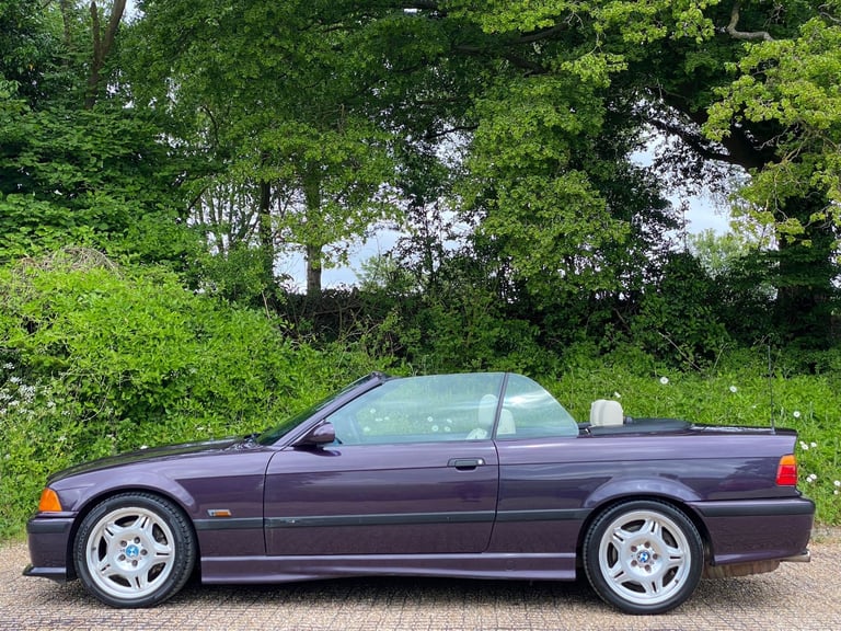 BMW M3 3.0 CONVERTIBLE 2DR [1995-M] DAYTONA VIOLET METALIC