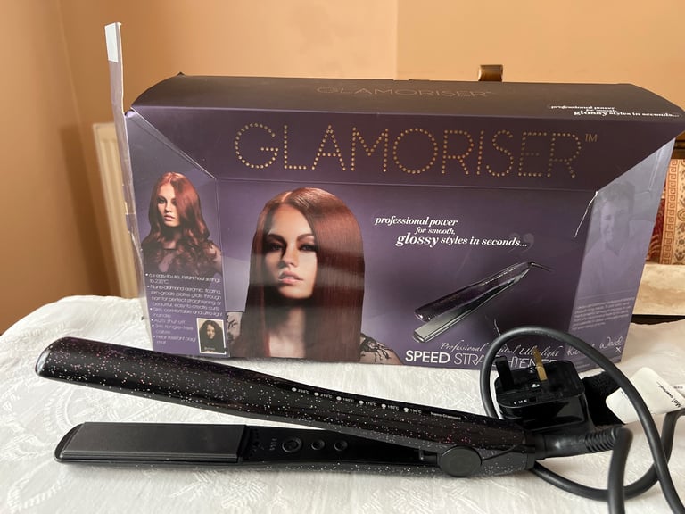 image for Glamoriser Nano-Diamond Shine Hair Straightener
