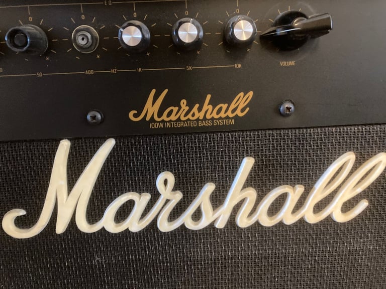 Marshall 100w Integrated bass system combo amp 15" speaker