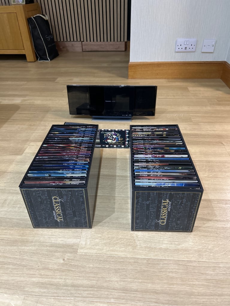 image for Classical Music Library and CD/Ipod Player