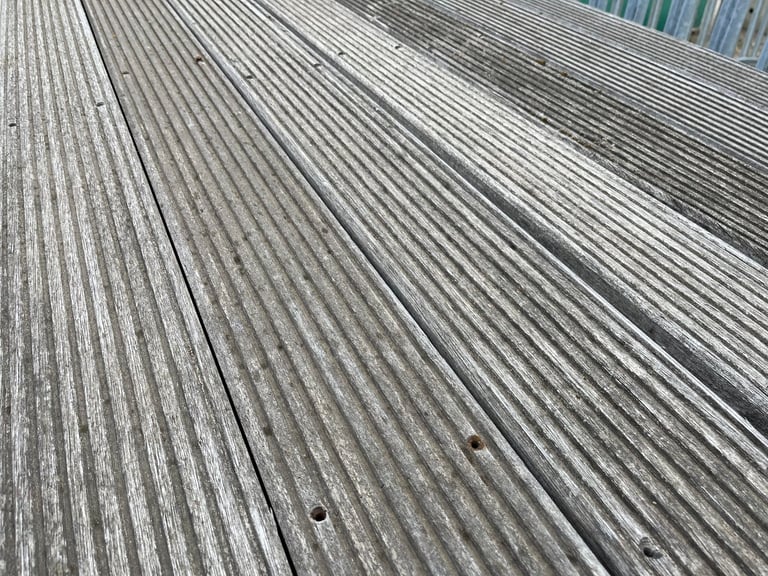 Reclaimed Balau Hardwood Deck Boards 25x140mm/ Reversible 3m - 3.5m @£15 Length