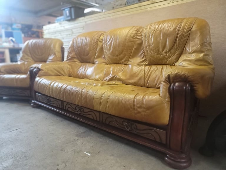 Sofa with armchair | in Norwich, Norfolk | Gumtree