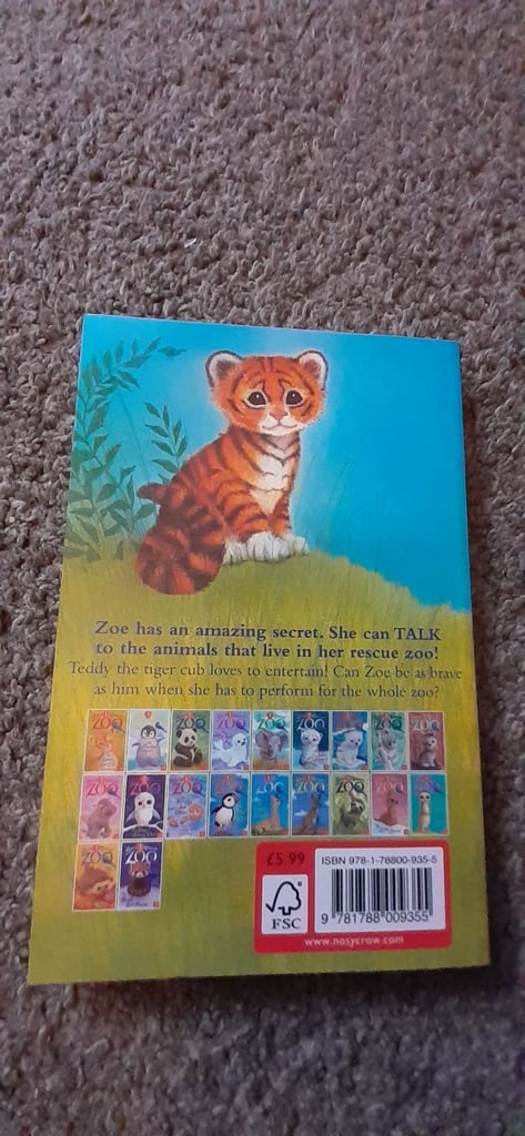 Selection of Zoes Rescue Zoo books