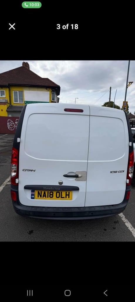 image for Mercedes-Benz, CITAN, Panel Van, 2018, Manual, 1461 (cc)