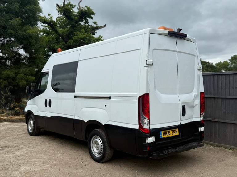 2016 Iveco Daily 2.3 High Roof WELFRE VAN + TOILET + 38K + CAMPER Crew Van Diesel Manual