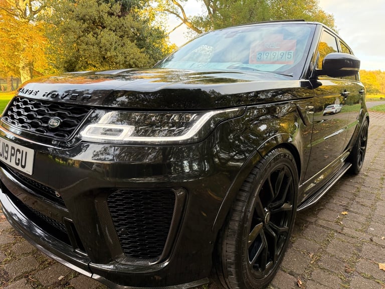 2019 Land Rover Range Rover Sport 5.0 V8 S/C 575 SVR 5dr Auto ESTATE Petrol Automatic