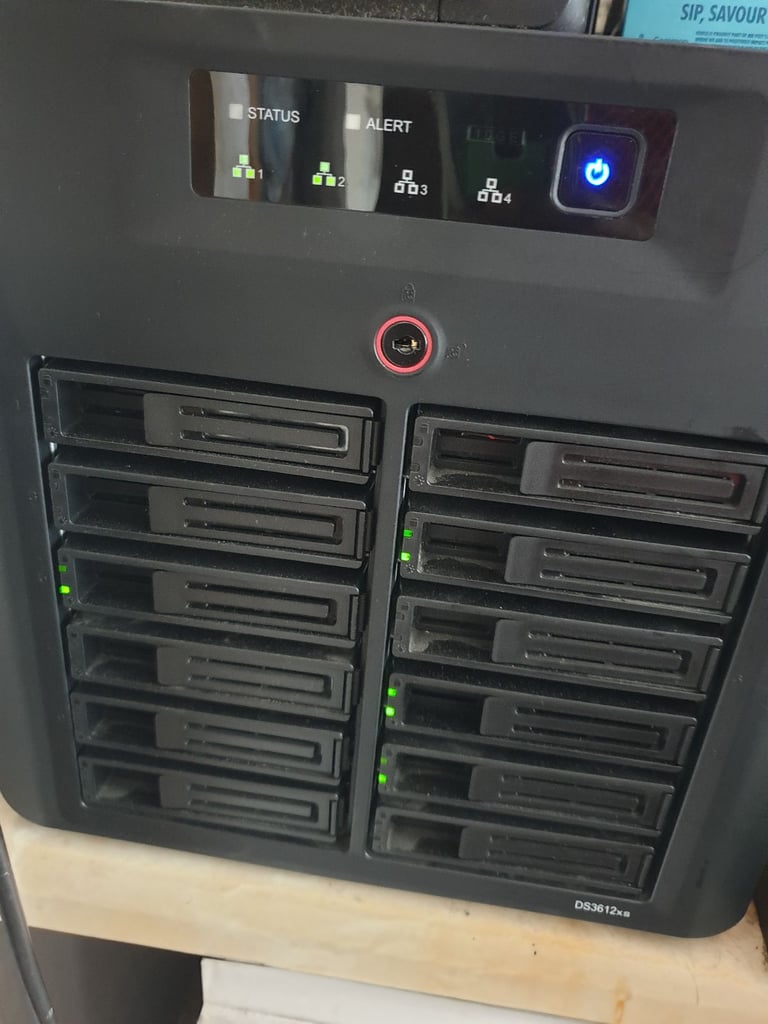 image for synology DS3612xs 12-Bay NAS 