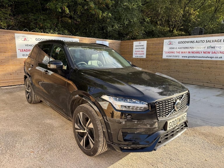 2024 74 VOLVO XC90 B5 PLUS AWD 2.0T HYBRID AUTO DAMAGED REPAIRABLE SALVAGE 