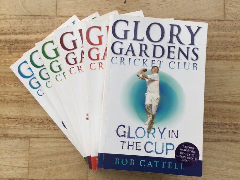 image for The Glory Gardens Cricket Club books by Bob Cattell, set of 6 paperbacks