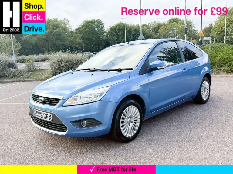 2009 Ford Focus 1.6 Titanium 3dr HATCHBACK PETROL Manual