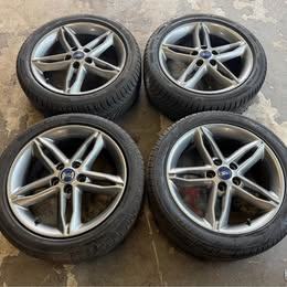 GENUINE OEM FORD 17” 5x108 ALLOY WHEELS + TYRES FOCUS CONNECT MONDEO