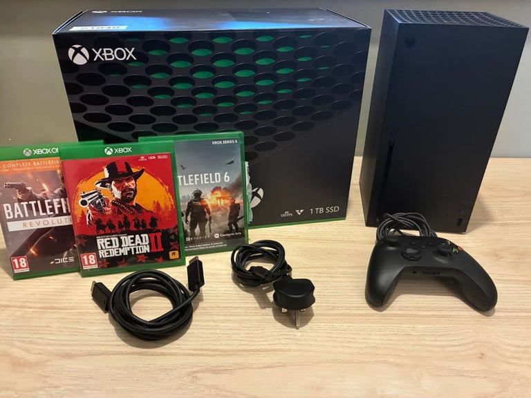Xbox Series X plus games