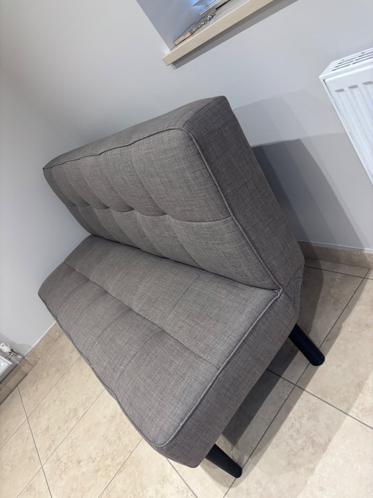 Sofa bed / futon grey 