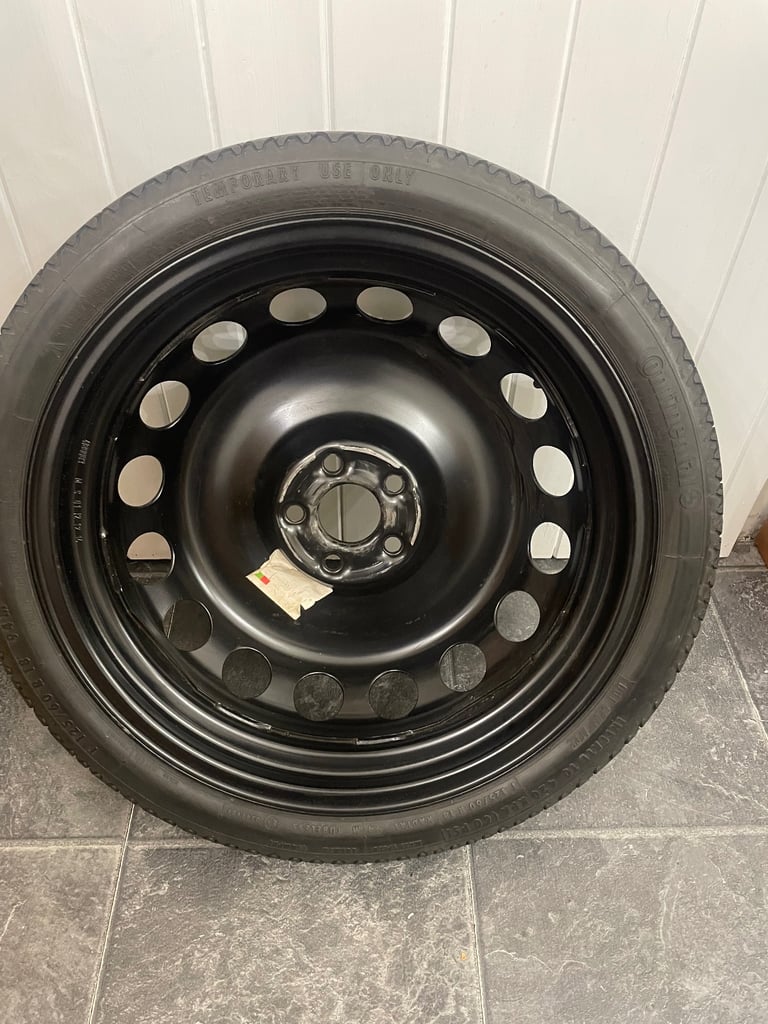 Audi A1   VW Polo   VW Golf  18inch Space Saver wheel          1J0601027M.  3.5,Jx18H2