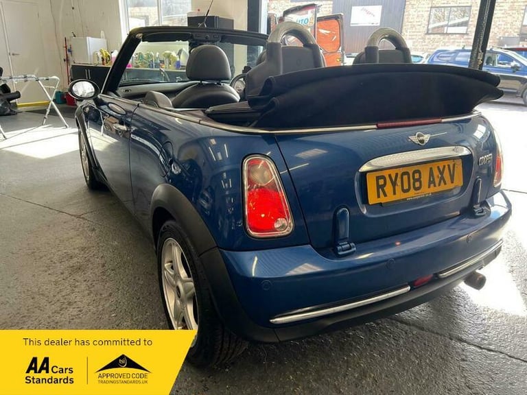 2008 MINI Convertible 1.6 Cooper Euro 4 2dr CONVERTIBLE Petrol Manual