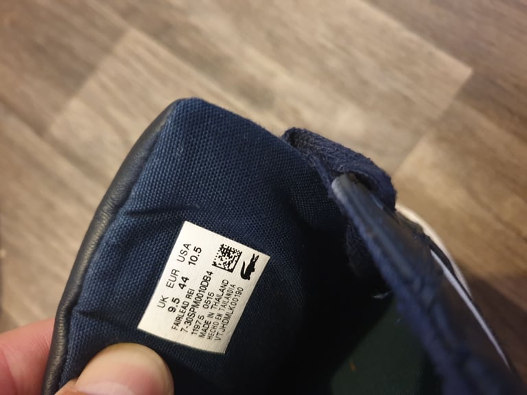 Lacoste trainers 