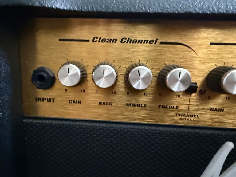 Marshall MG50 DFX Amp With Pedal.