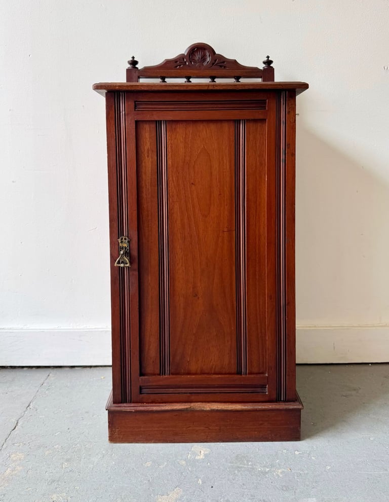 image for Victorian Mahogany Bedside Table