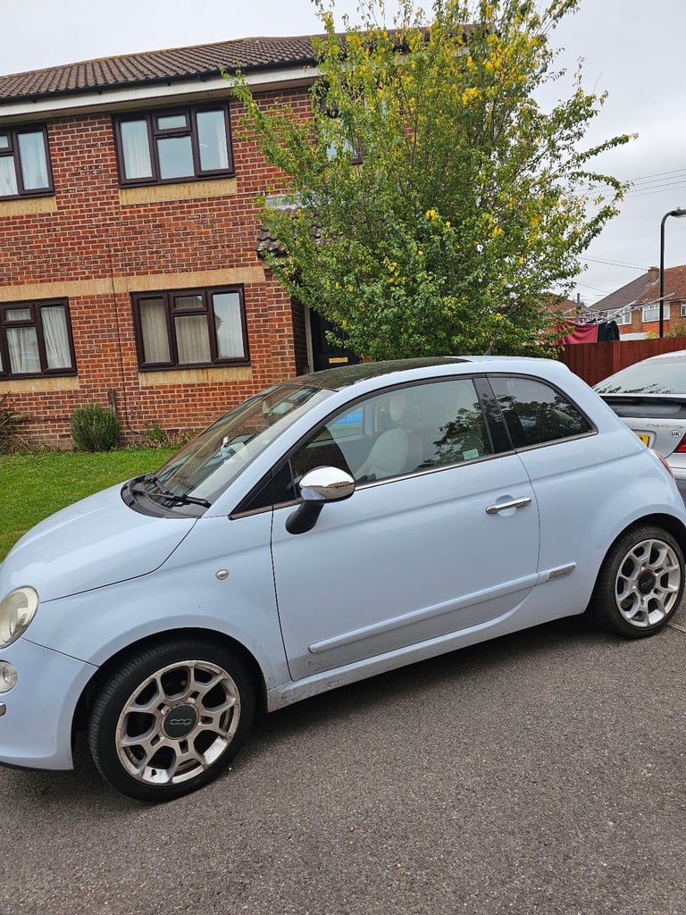 Fiat, 500, Hatchback, 2008, Manual, 1248 (cc), 3 doors