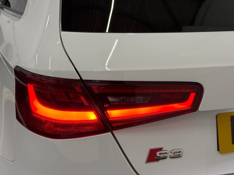 2015 65 AUDI S3 2.0 TFSI QUATTRO NAV 300BHP 4WD 3 DOOR HATCHBACK WHITE EURO 6