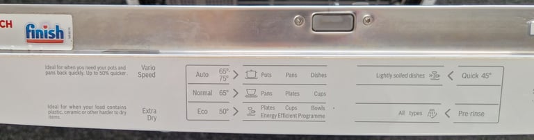 Bosch 14 Place Full Size Dishwasher + FREE Local Delivery + Install. 3 Month Guarantee.