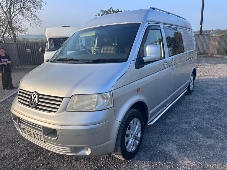 Volkswagen VW T5 Campervan/Day van with Diesel Heater NEW MOT LWB midtop 