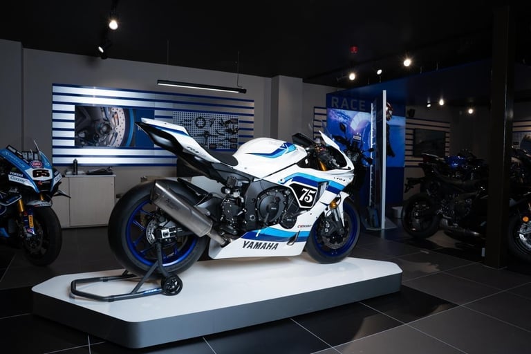 YAMAHA R1 GYTR - CRESCENT 75TH ANNIVERSARY EDITION - CALL OUR GYTR PRO SHOP NOW