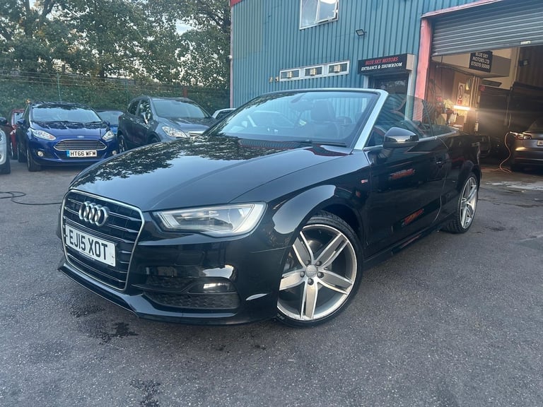 2015 Audi A3 Cabriolet 1.8 TFSI S line S Tronic Euro 6 (s/s) 2dr CONVERTIBLE Petrol Automatic